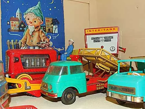 Spielzeugmuseum Peenemünde - Technisches Spielzeug